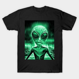 Planet X Aliens Sci-Fi NFT Collection T-Shirt